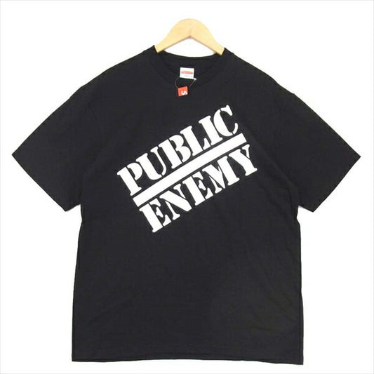 Supreme シュプリーム 18SS UNDERCOVER Public Enemy Tee プリント Tシャツ ブラック系 M【新古品】【未使用】【中古】