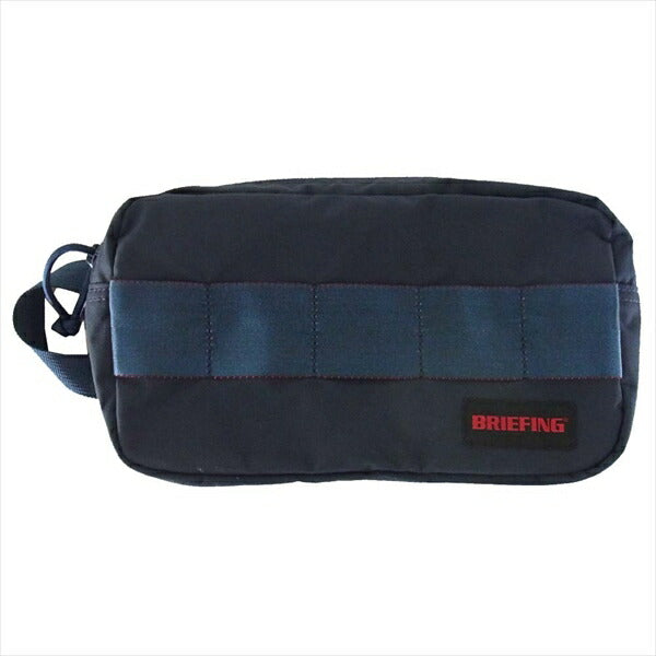 BRIEFING ブリーフィング 未使用 MODULE WARE ONE ZIP POUCH MW ワンジップ ポーチ 小物入れ ネイビー系【極上美品】【中古】