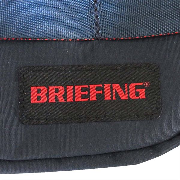 BRIEFING ブリーフィング 未使用 MODULE WARE ONE ZIP POUCH MW ワンジップ ポーチ 小物入れ ネイビー系【極上美品】【中古】
