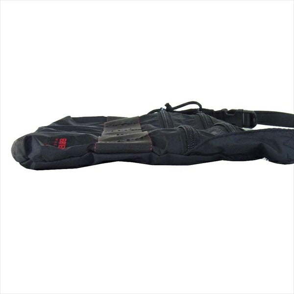 BRIEFING ブリーフィング QL SACOCHE サコッシュ ショルダー バッグ ロゴ USA製 ブラック系【中古】