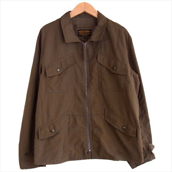 Pherrow's フェローズ 20S-CWU-7P-S ミリタリー ナイロン ジャケット カーキ(オリーブグリーン)系 38【中古】