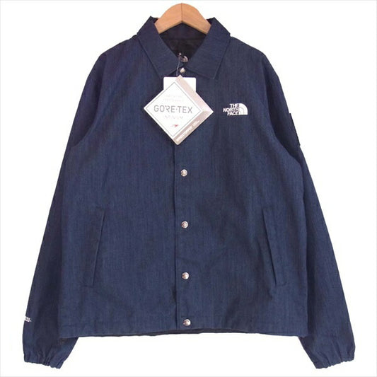 THE NORTH FACE ノースフェイス NP12042 国内正規品 GTX Denim Coach Jacket デニムコーチ ジャケット  インディゴブルー系 M【新古品】【未使用】【中古】