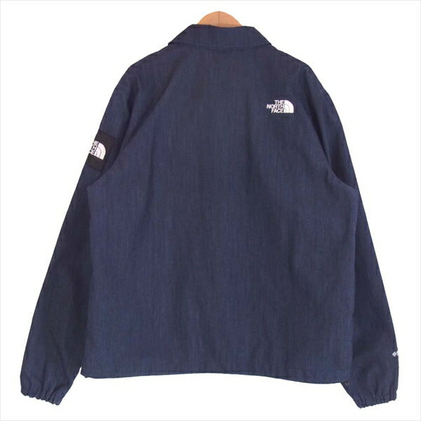 THE NORTH FACE ノースフェイス NP12042 国内正規品 GTX Denim Coach Jacket デニムコーチ ジャケット  インディゴブルー系 M【新古品】【未使用】【中古】
