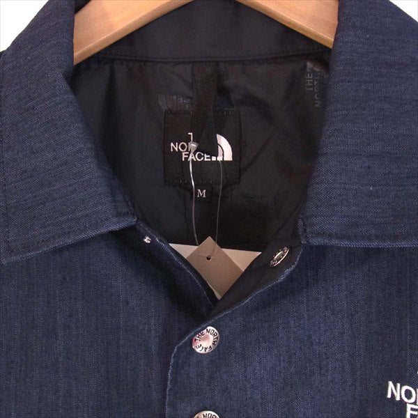 THE NORTH FACE ノースフェイス NP12042 国内正規品 GTX Denim Coach Jacket デニムコーチ ジャケット  インディゴブルー系 M【新古品】【未使用】【中古】