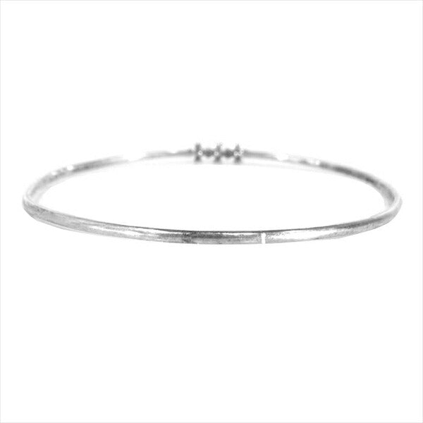 CHROME HEARTS クロムハーツ（原本無） 3CH PLUS BUBBLEGUM BANGLE 3CHプラス バブルガムバングル シルバー【中古】