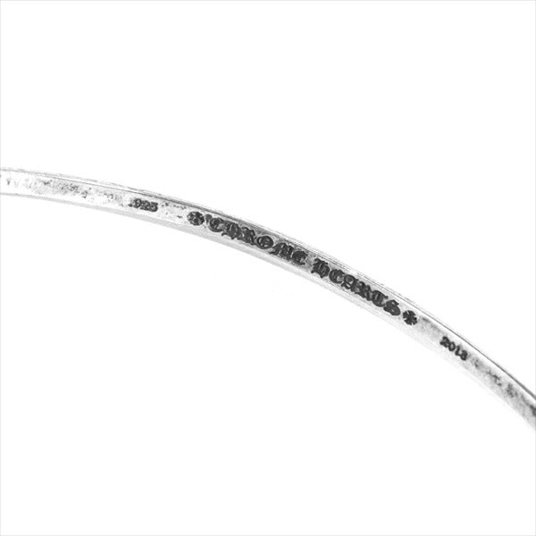 CHROME HEARTS クロムハーツ（原本無） 3CH PLUS BUBBLEGUM BANGLE 3CHプラス バブルガムバングル シルバー【中古】