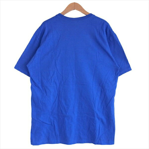 Supreme シュプリーム 17AW Fuck With Your Head Tee フロント プリント メンズ 青 M【中古】
