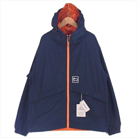 WOOLRICH ウールリッチ GREEN CYCLE REVERSIBLE JACKET ジャケット ネイビー系 M【新古品】【未使用】【中古】
