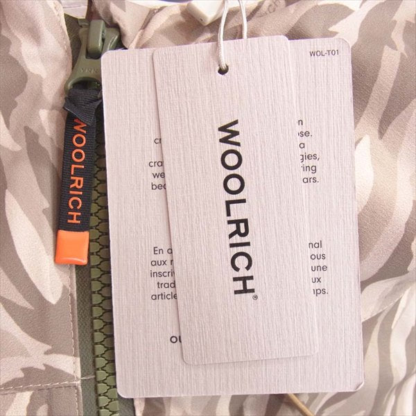 WOOLRICH ウールリッチ WJOU0026 SHADOWBARK FULL ZIP MULTI PONCHO ジャケット マルチカラー系 M【新古品】【未使用】【中古】