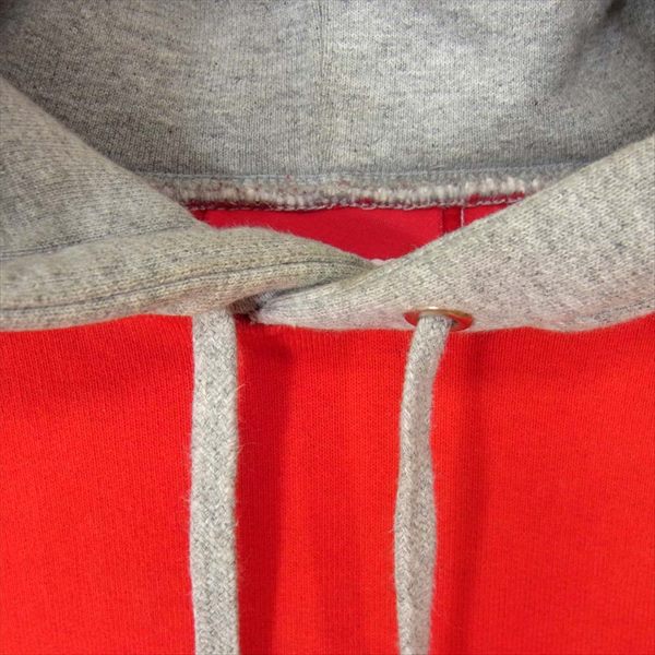 Supreme シュプリーム 15AW Classic Logo Hooded Sweatshirt フーディー ロゴ  レッド系 S【中古】