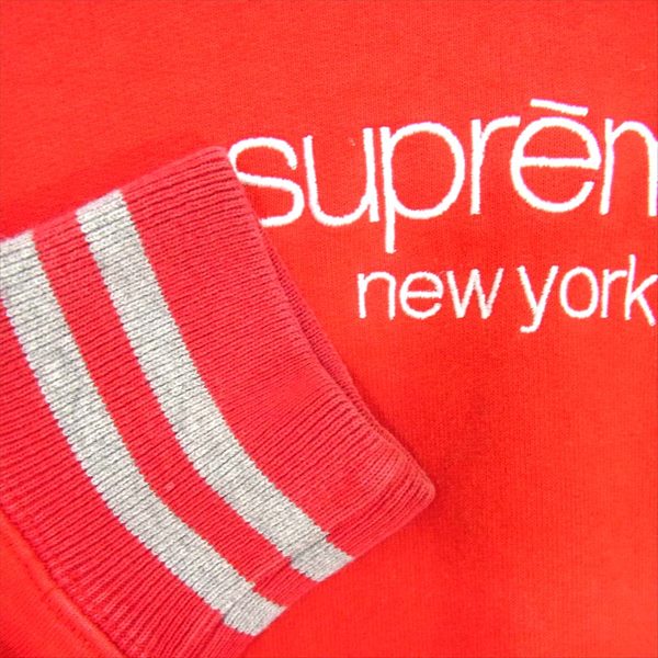 Supreme シュプリーム 15AW Classic Logo Hooded Sweatshirt フーディー ロゴ  レッド系 S【中古】