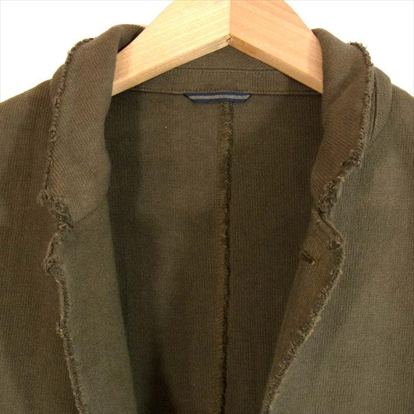 junhashimoto ジュンハシモト 1031610004 HEAVY JERSEY JACKET ヘビージャージー テーラードジャケット カーキ(オリーブグリーン)系 カーキ(オリーブグリーン)系 4【中古】