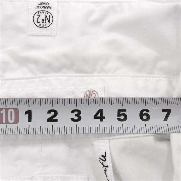 BEDWIN & THE HEARTBREAKERS ベドウィンアンドザハートブレイカーズ L/S SHORT POINT COLLAR SHIRTS RIFLE コットン シャツ 長袖シャツ 白系 1【中古】