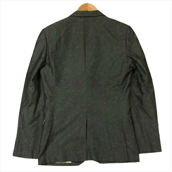 VAINL ARCHIVE ヴァイナルアーカイブ ブラックシャンブレー ジャケット パンツ スーツ セットアップ グレー系  グレー系【中古】