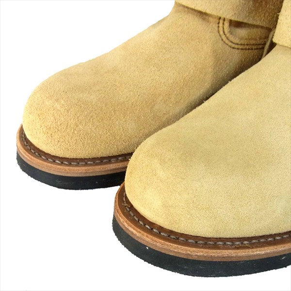 RED WING レッドウィング 8268 ENGINEER BOOTS エンジニアブーツ ベージュ系  ベージュ系 US8D【新古品】【未使用】【中古】