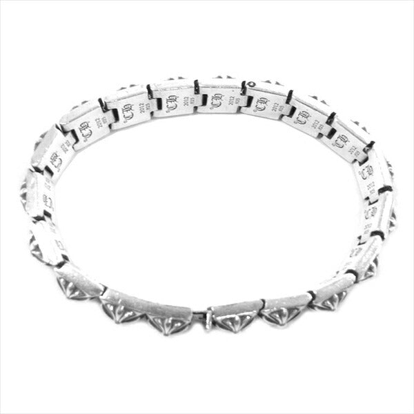 CHROME HEARTS クロムハーツ（原本無） PYRAMID HINGED ピラミッド プラス ブレスレット シルバー【中古】