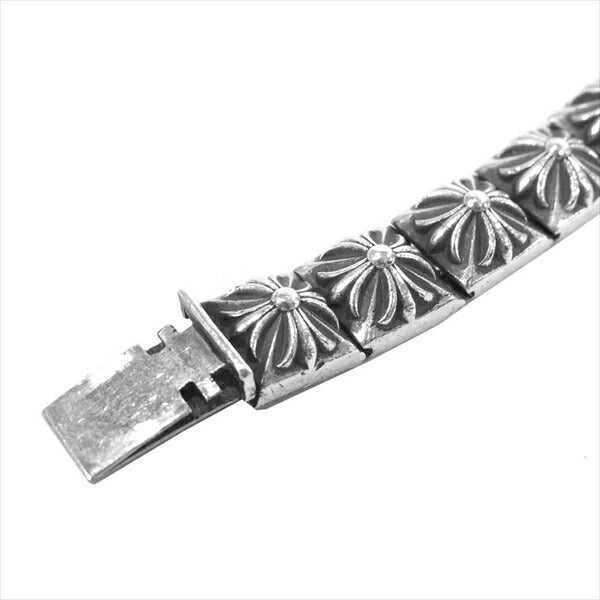 CHROME HEARTS クロムハーツ（原本無） PYRAMID HINGED ピラミッド プラス ブレスレット シルバー【中古】