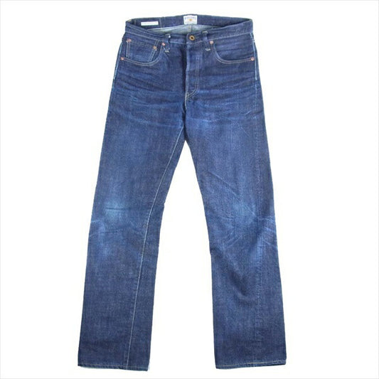 Pherrow's フェローズ 421SW スターチドウォッシュ デニム パンツ インディゴブルー系 W29 L36【中古】