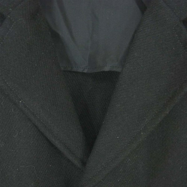 Pherrow's フェローズ PTS-CH シャツジャケット 日本製 テーラーカラー 無地 長袖シャツ ブラック系 38【中古】