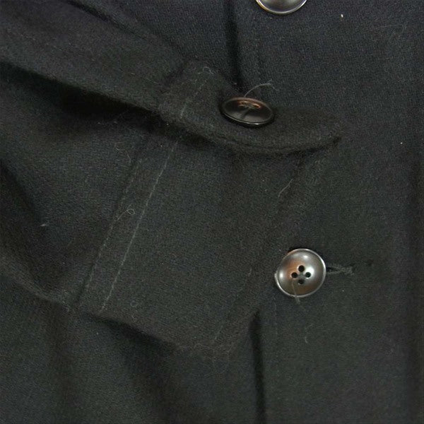 Pherrow's フェローズ PTS-CH シャツジャケット 日本製 テーラーカラー 無地 長袖シャツ ブラック系 38【中古】