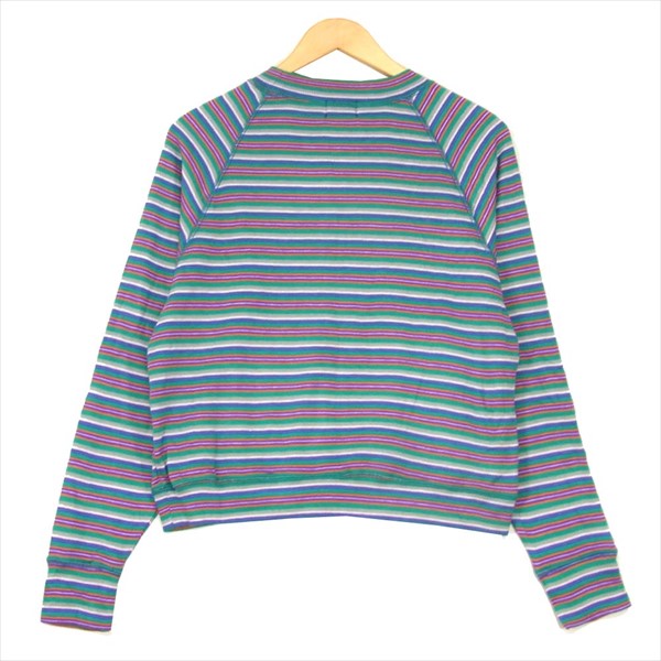 HYSTERIC GLAMOUR ヒステリックグラマー 01183CS11 THE NEW HYS 刺繍 スウェット レディース カットソー マルチカラー系 FREE【新古品】【未使用】【中古】