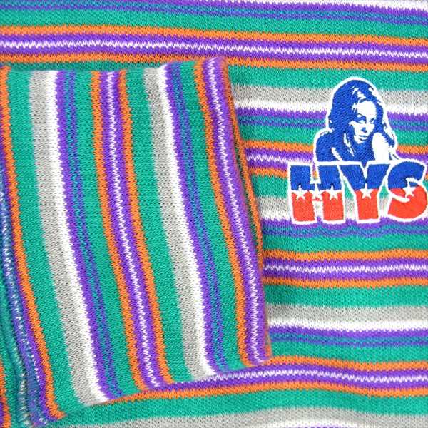 HYSTERIC GLAMOUR ヒステリックグラマー 01183CS11 THE NEW HYS 刺繍 スウェット レディース カットソー マルチカラー系 FREE【新古品】【未使用】【中古】