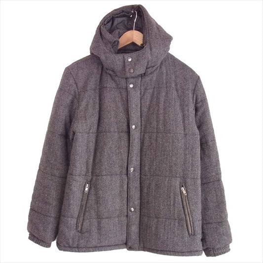 SHIPS シップス GORE WINDSTOPPER ゴア ウィンド ストッパー ダウン ジャケット グレー系 グレー系 L【中古】