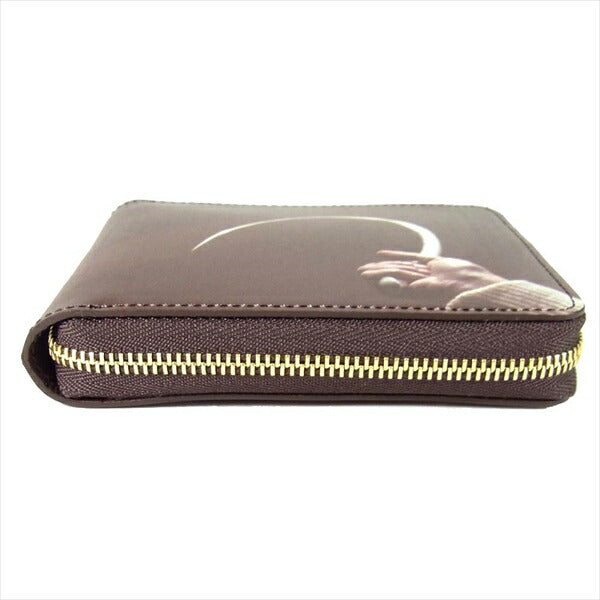 UNDERCOVER アンダーカバー 19AW  UCX1C02-1 ラウンドZIP 2つ折り ウォレット 財布 ブラウン系【新古品】【未使用】【中古】