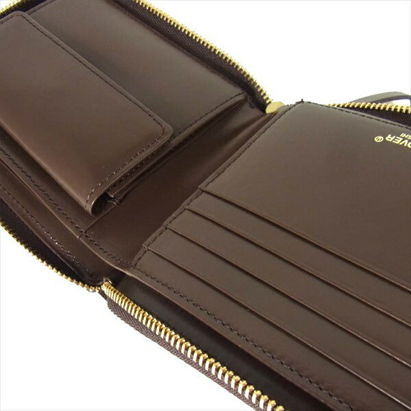 UNDERCOVER アンダーカバー 19AW  UCX1C02-1 ラウンドZIP 2つ折り ウォレット 財布 ブラウン系【新古品】【未使用】【中古】