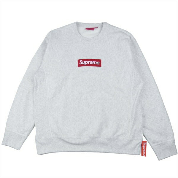 Supreme シュプリーム 18AW Box Logo Crewneck Sweat shirt クルー ネック スウェット グレー系 Large【新古品】【未使用】【中古】