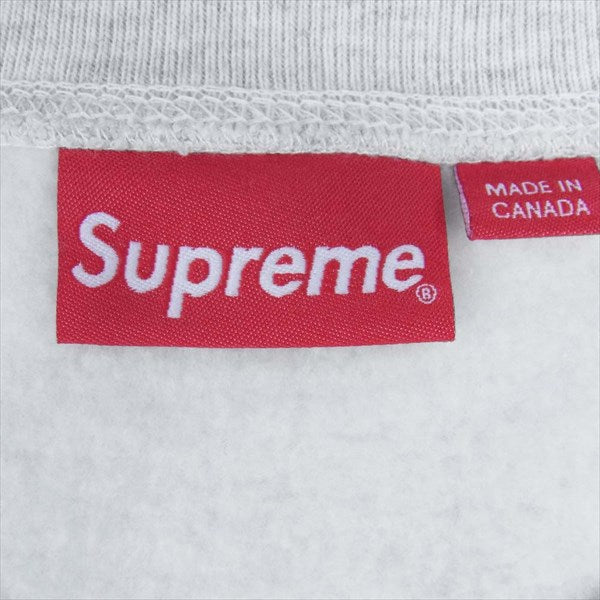 Supreme シュプリーム 18AW Box Logo Crewneck Sweat shirt クルー ネック スウェット グレー系 Large【新古品】【未使用】【中古】