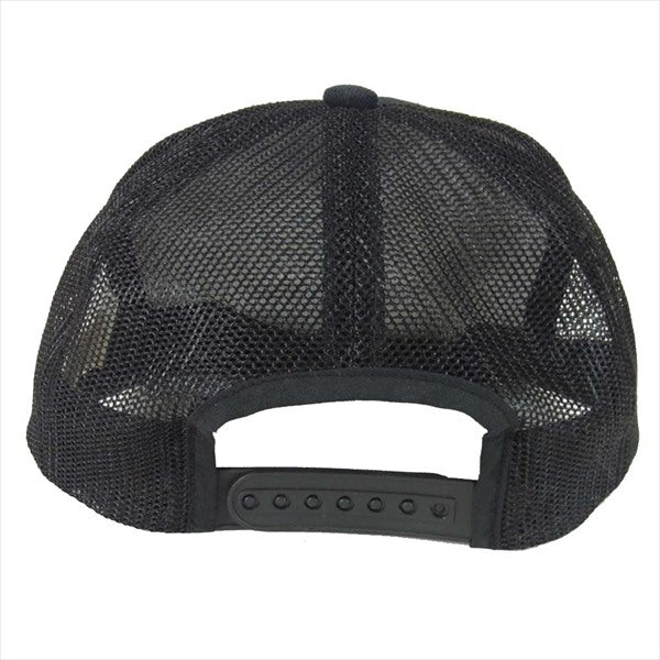TENDERLOIN テンダーロイン T-MESH CAP UNEMPLOYED メッシュ ロゴ ワッペン キャップ 黒系 one size【中古】
