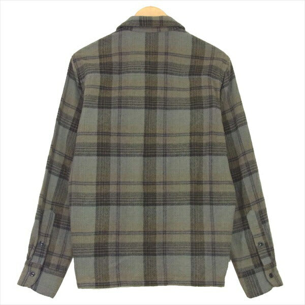 NEIGHBORHOOD ネイバーフッド 122ARNH-SHM04 コットン チェック ヨーク裏地 長袖シャツ グレー系 M【中古】