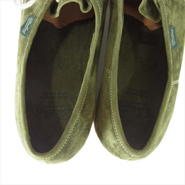 Paraboot パラブーツ 196742 MICHAEL MIEL-VEL MOUSSE スエード シューズ カーキ(オリーブグリーン)系 43【新古品】【未使用】【中古】
