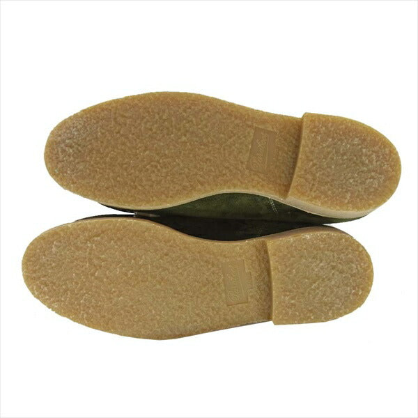 Paraboot パラブーツ 196742 MICHAEL MIEL-VEL MOUSSE スエード シューズ カーキ(オリーブグリーン)系 43【新古品】【未使用】【中古】