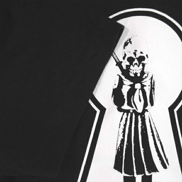 CHROME HEARTS クロムハーツ（原本無） フォティ プリント メンズ 半袖 アメリカ製 Tシャツ 黒系 黒系 L【中古】