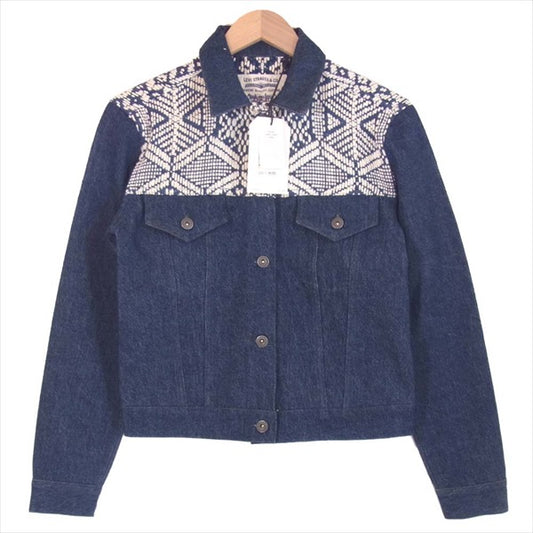 Levi's リーバイス 19AW MADE & CRAFTED フリンジ トラッカー ジャケット FRENCH BLUES DENIM ジャケット インディゴブルー系 インディゴブルー系 XS【新古品】【未使用】【中古】