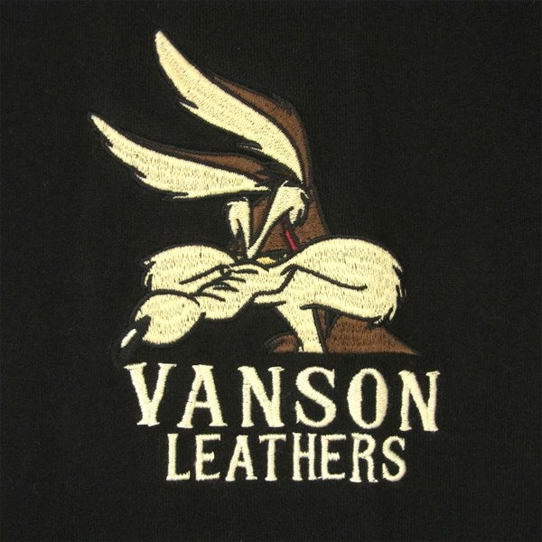 VANSON バンソン CSLV-2001 ルーニー・テューンズ LOONEY TUNES BIGプリント  ブラック系 L【新古品】【未使用】【中古】