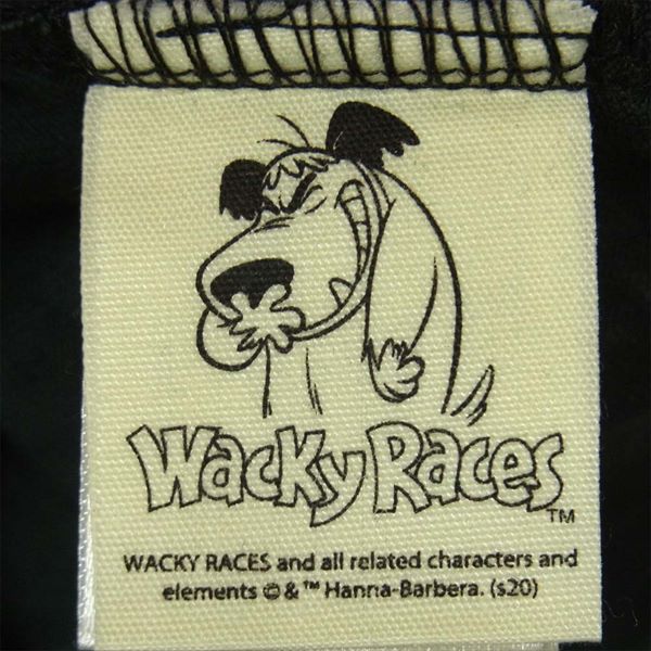 VANSON バンソン WRV-2007 WACKY RACES ケンケン 天竺 半袖 タイダイ 胸ポケット 半袖Tシャツ ブラック系 S【新古品】【未使用】【中古】