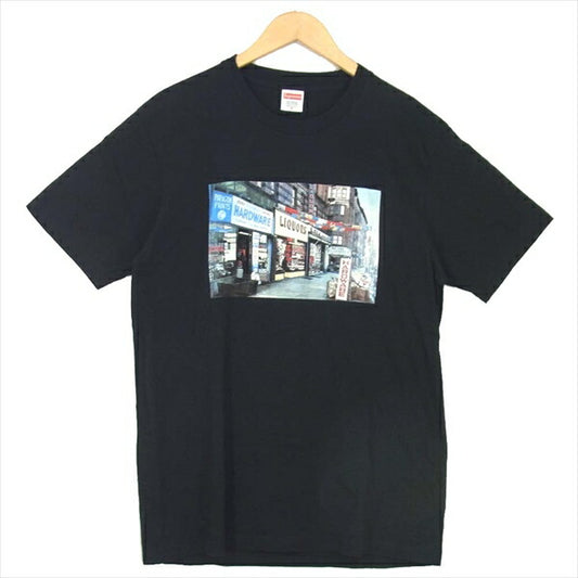 Supreme シュプリーム 18SS Hardware Tee 半袖 プリント クルーネック Tシャツ ブラック系 M【中古】