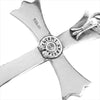 CHROME HEARTS クロムハーツ（原本無） ラージ CHクロス クロスボール ネックレス シルバー【中古】