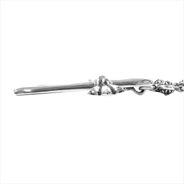 CHROME HEARTS クロムハーツ（原本無） ラージ CHクロス クロスボール ネックレス シルバー【中古】