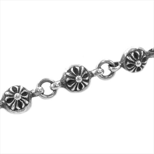 CHROME HEARTS クロムハーツ（原本無） ラージ CHクロス クロスボール ネックレス シルバー【中古】