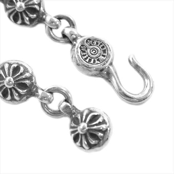 CHROME HEARTS クロムハーツ（原本無） ラージ CHクロス クロスボール ネックレス シルバー【中古】