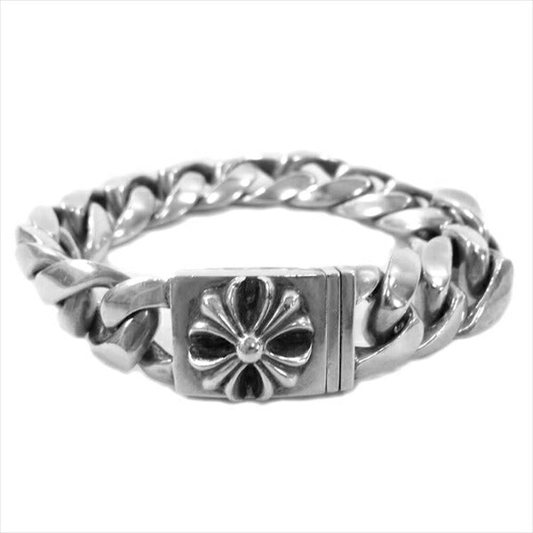 CHROME HEARTS クロムハーツ（原本無） CHプラス ボックス ID ブレスレット シルバー【中古】