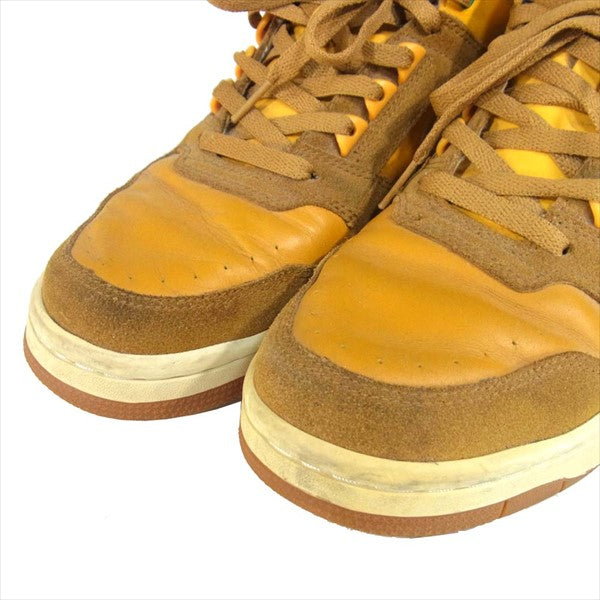 Supreme シュプリーム × ナイキ NIKE 309958-771 DELTA FORCE 3/4 SB デルタフォーススニーカー ライトブラウン系 27.5cm【中古】