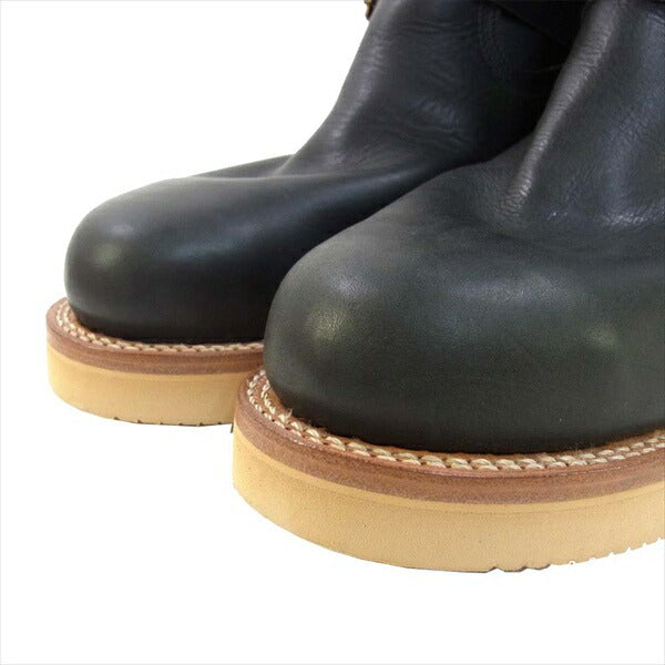 メイドインジーエム × ロンハーマン Ron Herman 10th ANNIVERSARY ENGINNER BOOTS  10周年 エンジニア ブーツ ブラック系 8.5【新古品】【未使用】【中古】