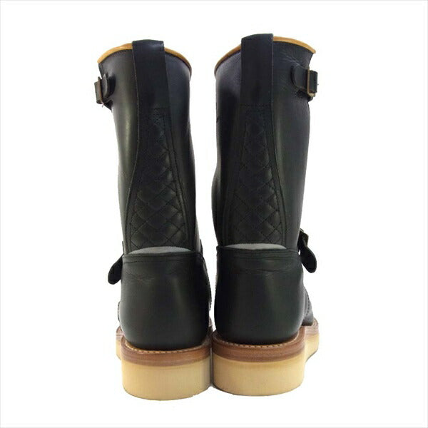 メイドインジーエム × ロンハーマン Ron Herman 10th ANNIVERSARY ENGINNER BOOTS  10周年 エンジニア ブーツ ブラック系 8.5【新古品】【未使用】【中古】