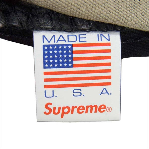 Supreme シュプリーム 未使用 19AW MILITARY CAMP CAP TAN TRIBAL CAMO 迷彩 カモ USA製  ベージュ系【極上美品】【中古】