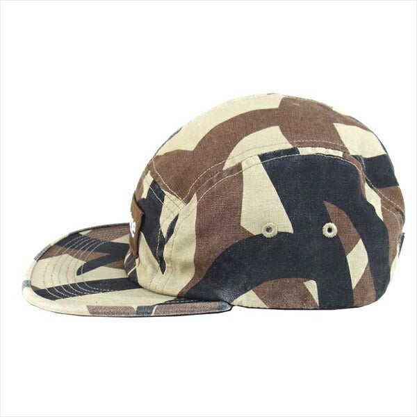 Supreme シュプリーム 未使用 19AW MILITARY CAMP CAP TAN TRIBAL CAMO 迷彩 カモ USA製  ベージュ系【極上美品】【中古】
